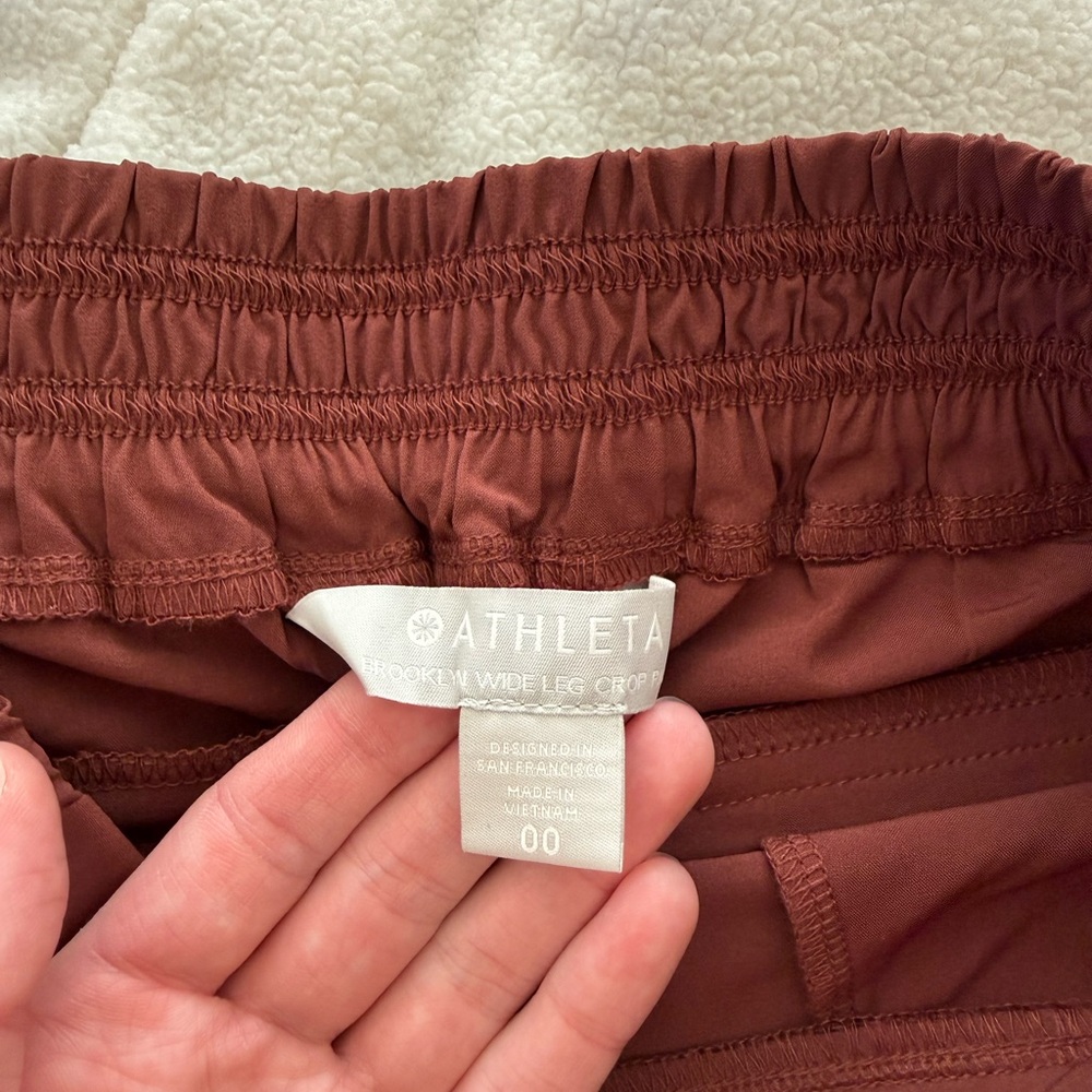 ATHLETA Brooklyn wide leg crop pant - Picture 7 of 7